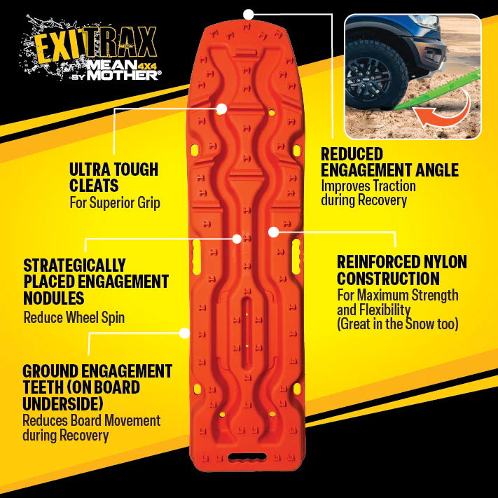 RECOVERY BOARD ULTIMATE 1150 - BLOOD ORANGE